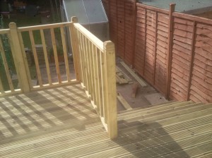 decking and handrails